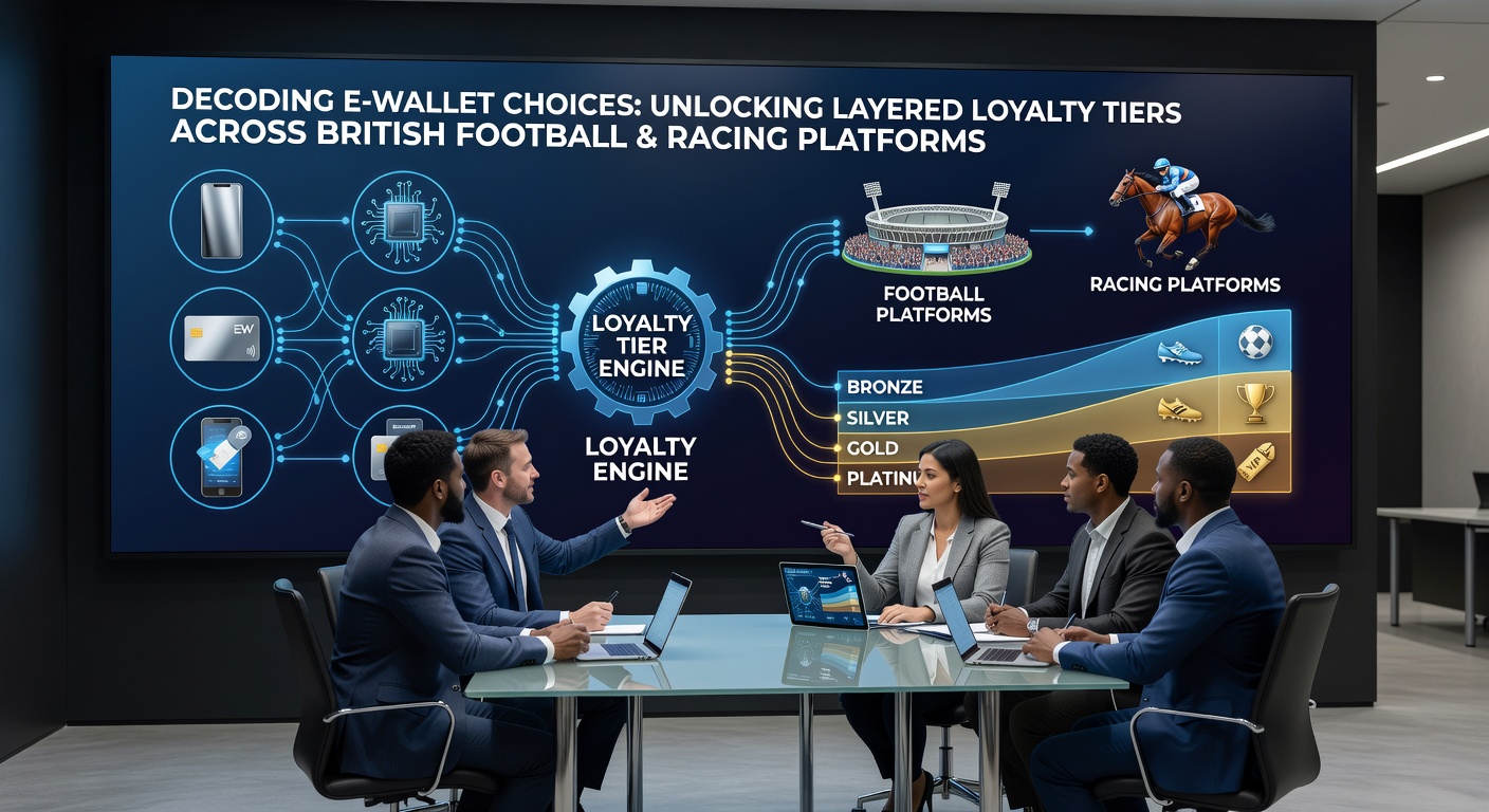 Dashboard view of British racing and football betting platforms highlighting e-wallet loyalty options