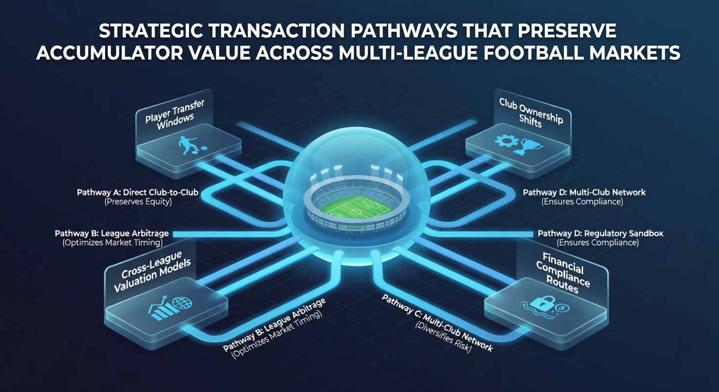 Strategic pathways for maintaining accumulator value in multi-league football betting markets